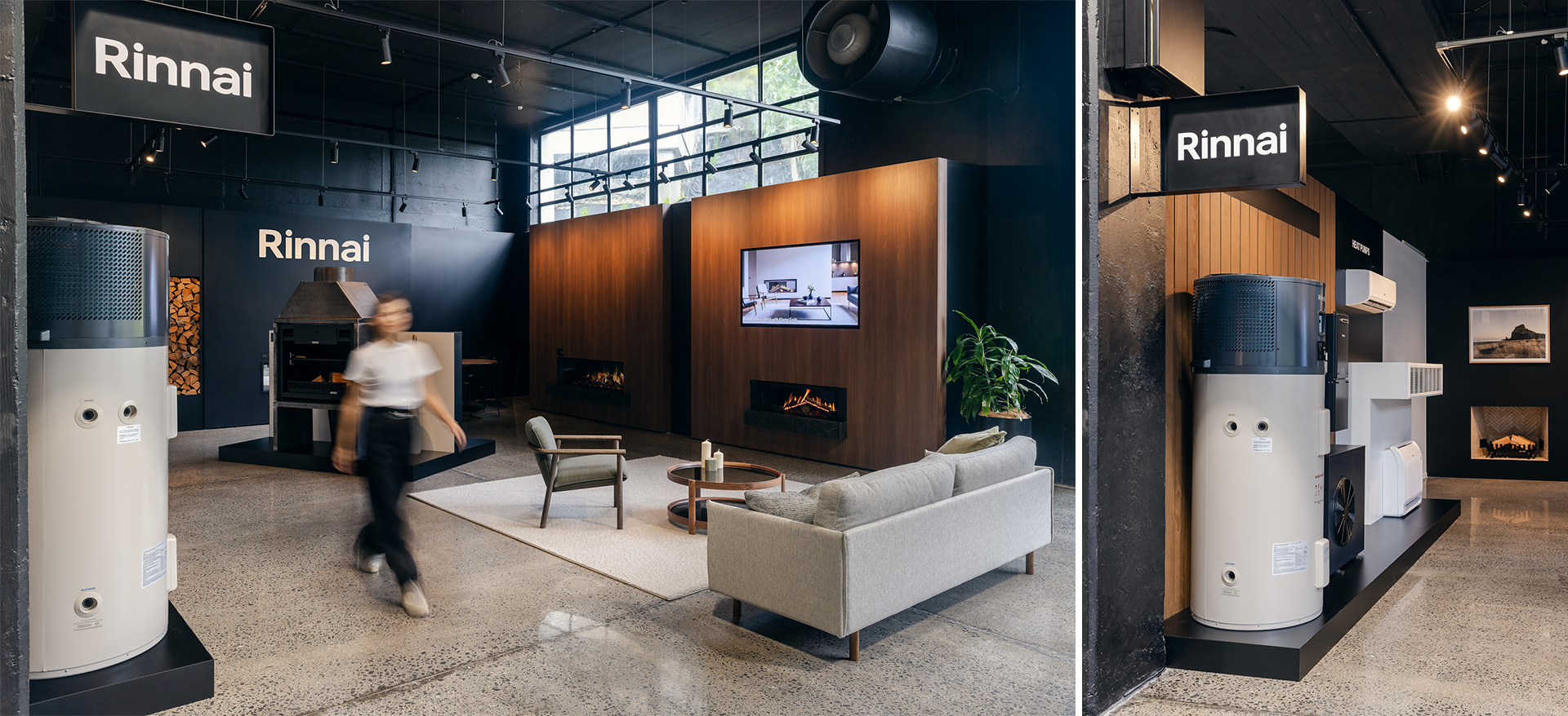 Rinnai Residium Showroom